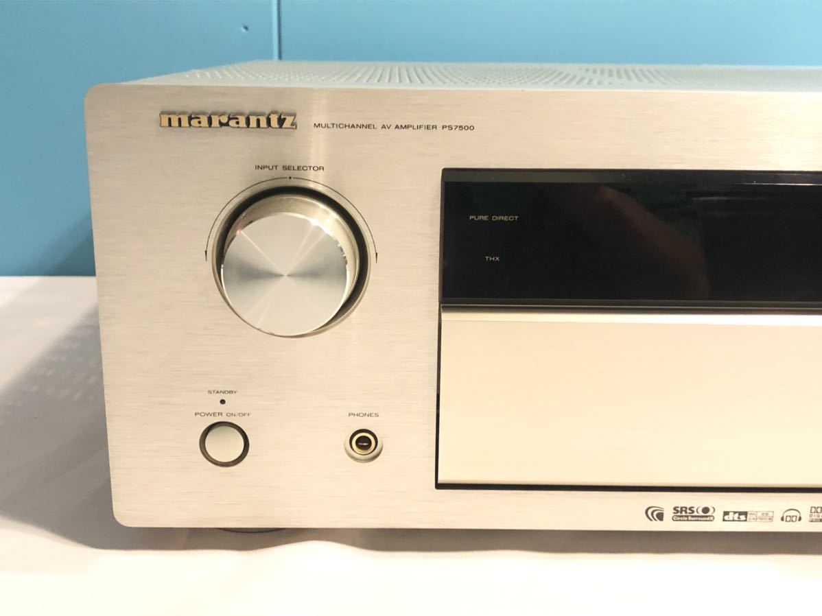 マランツ marantz AVアンプPS-7500、リモコン、取り説、HDMIアダプター