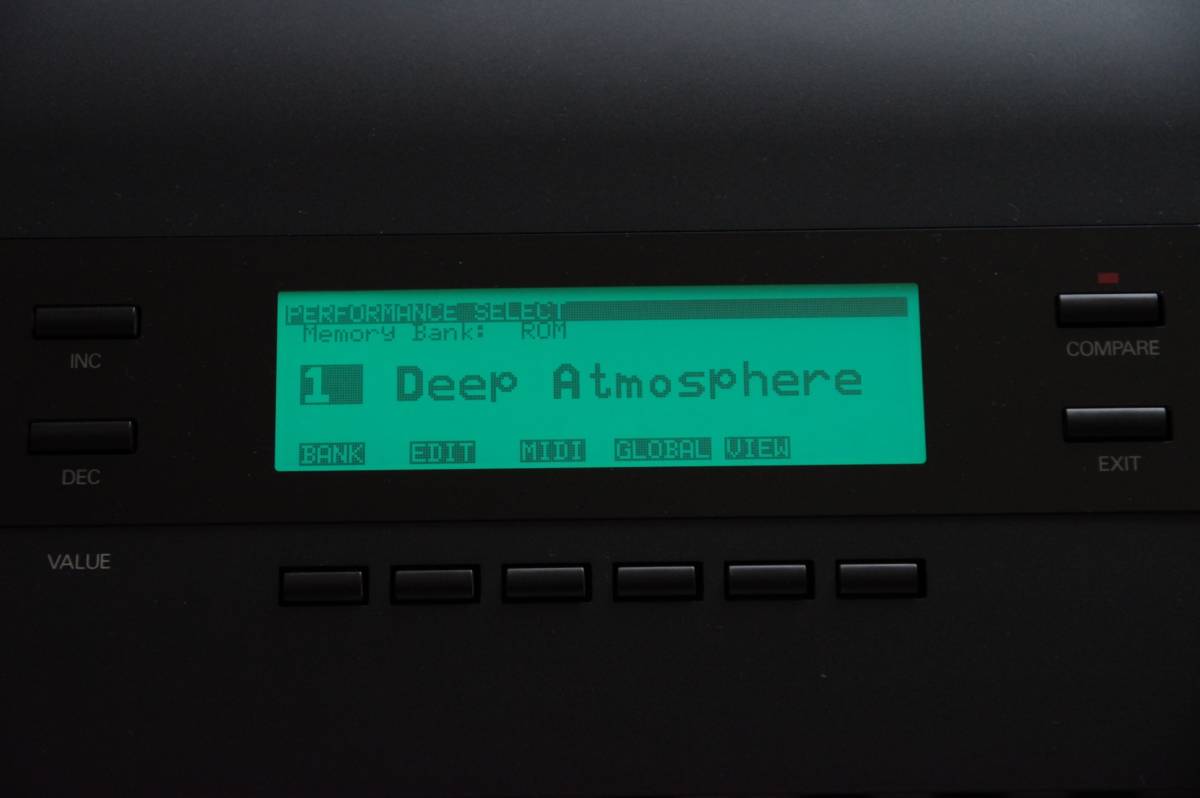 KORG WAVESTATION EX シンセサイザー(整備品　準美品　作動確認済み）WPC-14 ANALOG&VS WPC-00PII Internal Pre-load Data(BANK2)