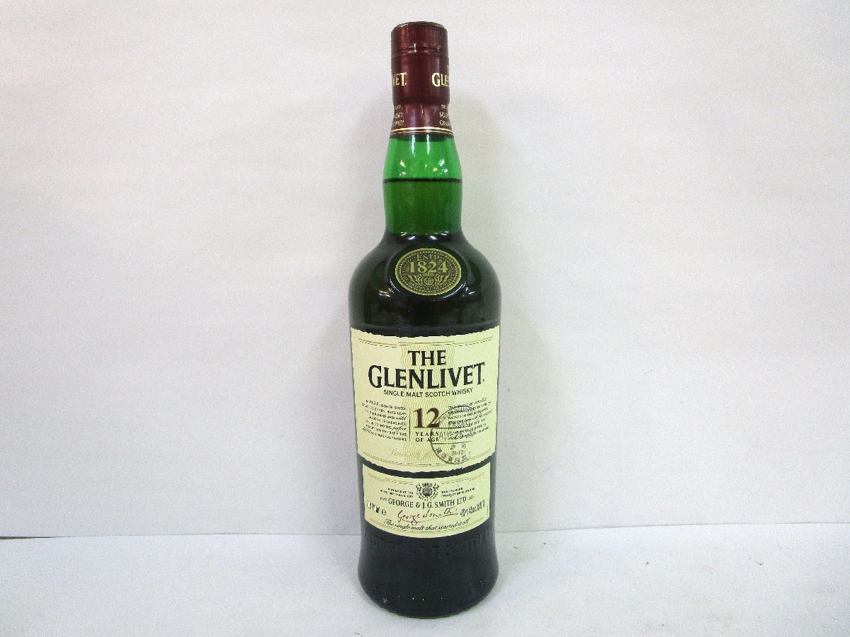 GLENLIVET 未開栓 THE 12年 The グレンリベット 古酒 0 Glenlivet 