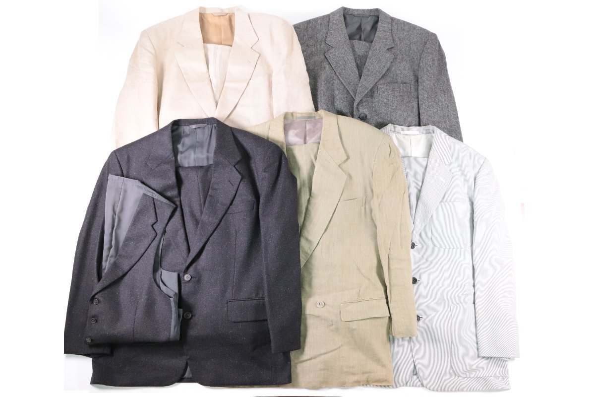 定番人気，爆買い 訳アリ CHRISTIAN DIOR MONSIEUR クリスチャンディオール スーツ 5点まとめ売り メンズ 104-H(Mサイズ)｜売買されたオークション情報、yahooの商品情報をアーカイブ公開 - オークファン Mサイズ