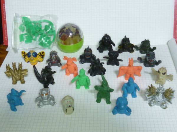 ゴジラ 色変わる物有 ラドン メーカー 名前不明 怪獣 消しゴム SD 映画 