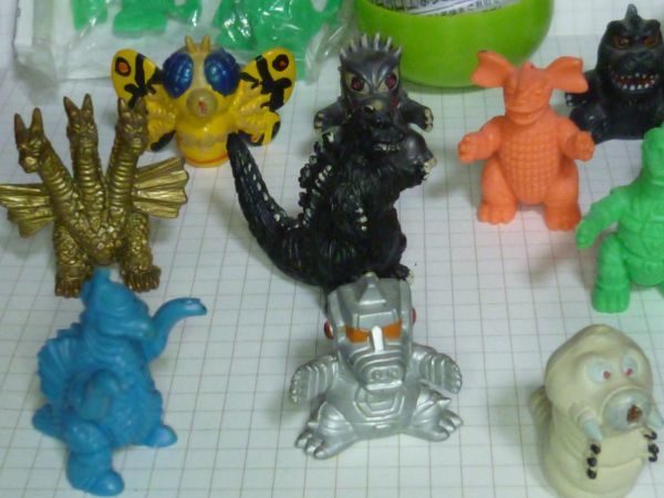 ゴジラ 色変わる物有 ラドン メーカー 名前不明 怪獣 消しゴム SD 映画 