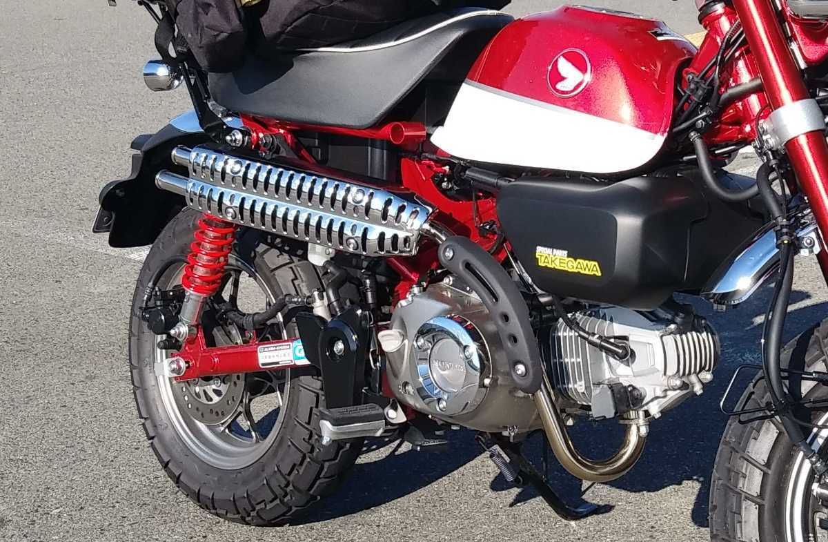 モンキー125 ( JB02 ) 適応 スクランブルマフラー( SP武川 ) USED