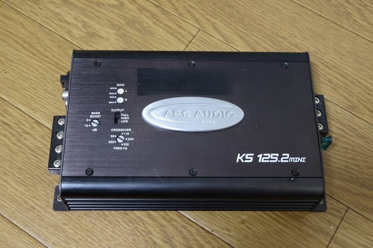 アークオーディオ ARC AUDIO パワーアンプ KS125.2MINI ARC Mini Ks125