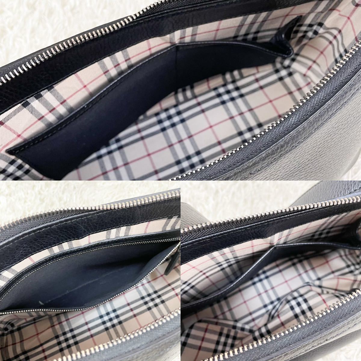 1円 【激レア】バーバリー BURBERRY アクセサリーポーチ ショルダー