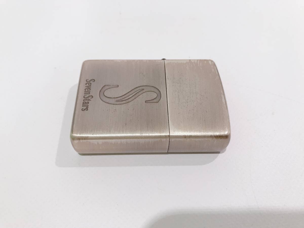 ☆1000円スタート☆ ZIPPO ジッポー SEVEN STARS セブンスター Sロゴ 