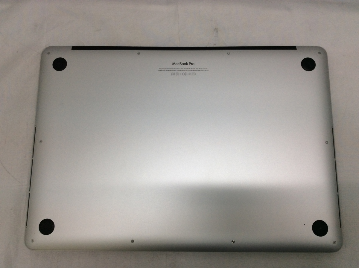 MacBook Pro15inch, 2013 late スピーカ不具合ジャンク MacBook Pro 13
