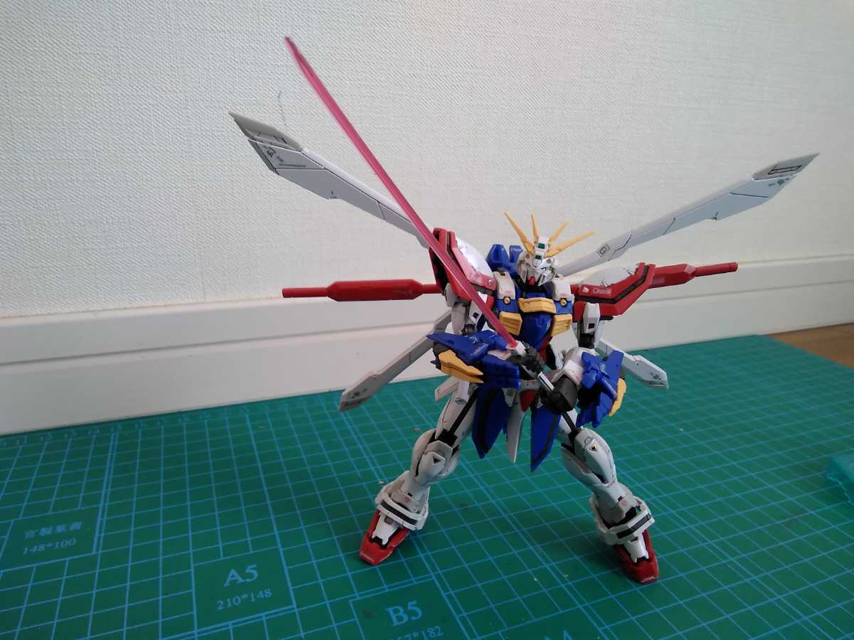 RG ゴッドガンダム 風雲再起 完成品セット アクションベース付き