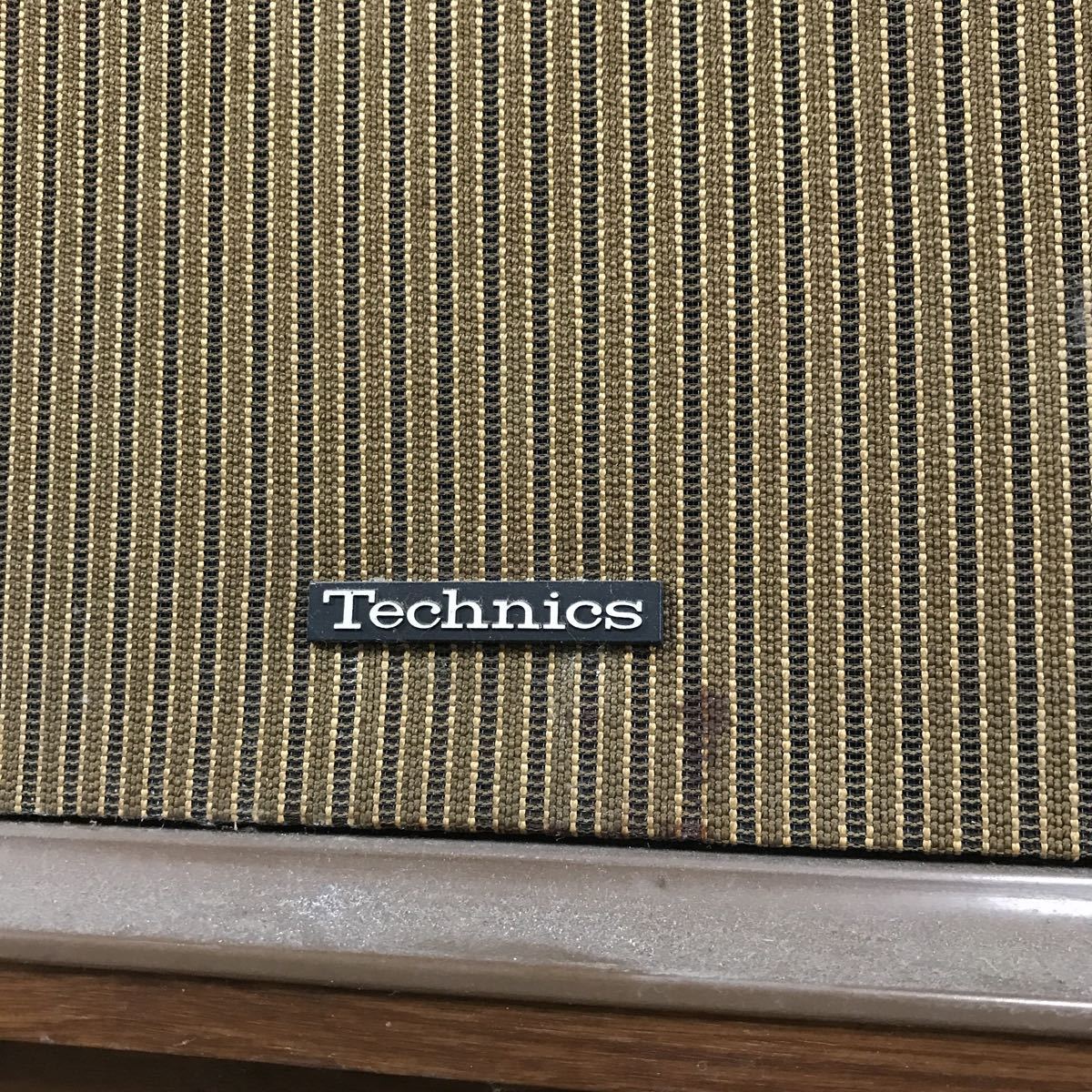 Technics テクニクス ステレオスピーカー 昭和レトロ アンティーク