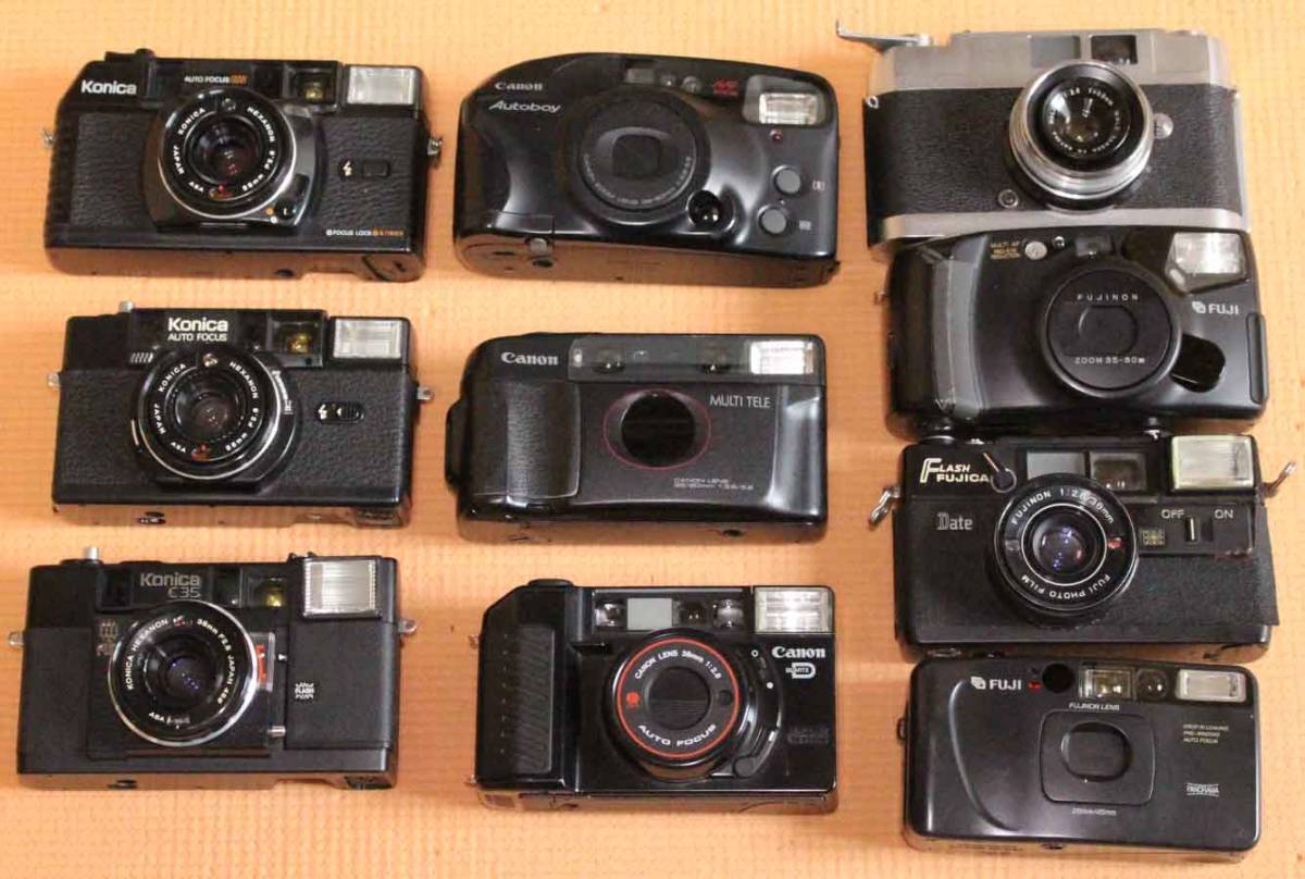 Canon Autoboy - S キヤノン 中古 Autoboy⁄KONICA 0 テスト用フィルム 