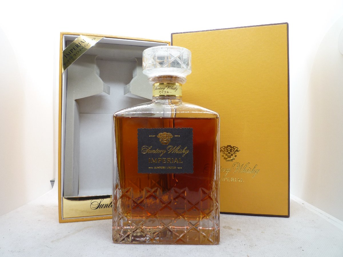 古酒 未開栓】【1000円スタート】SUNTORY WHISKY IMPERIAL サントリー