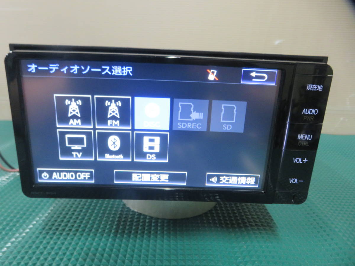 動作保証付き☆ア-348 トヨタ純正 SDナビ NSZT-W64 テレビ フルセグ 