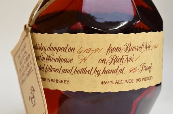 Blanton's ブラントン シングルバレルバーボン 750ml 1991年 未開栓 ブラントン シングルバレル 1991 バーボン ウイスキー 750ml