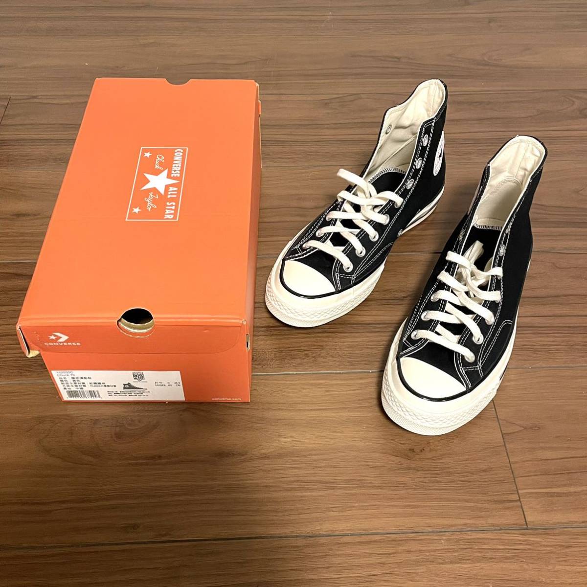 新品・箱付き【コンバース CT70】162050・三ツ星・チャックテイラー