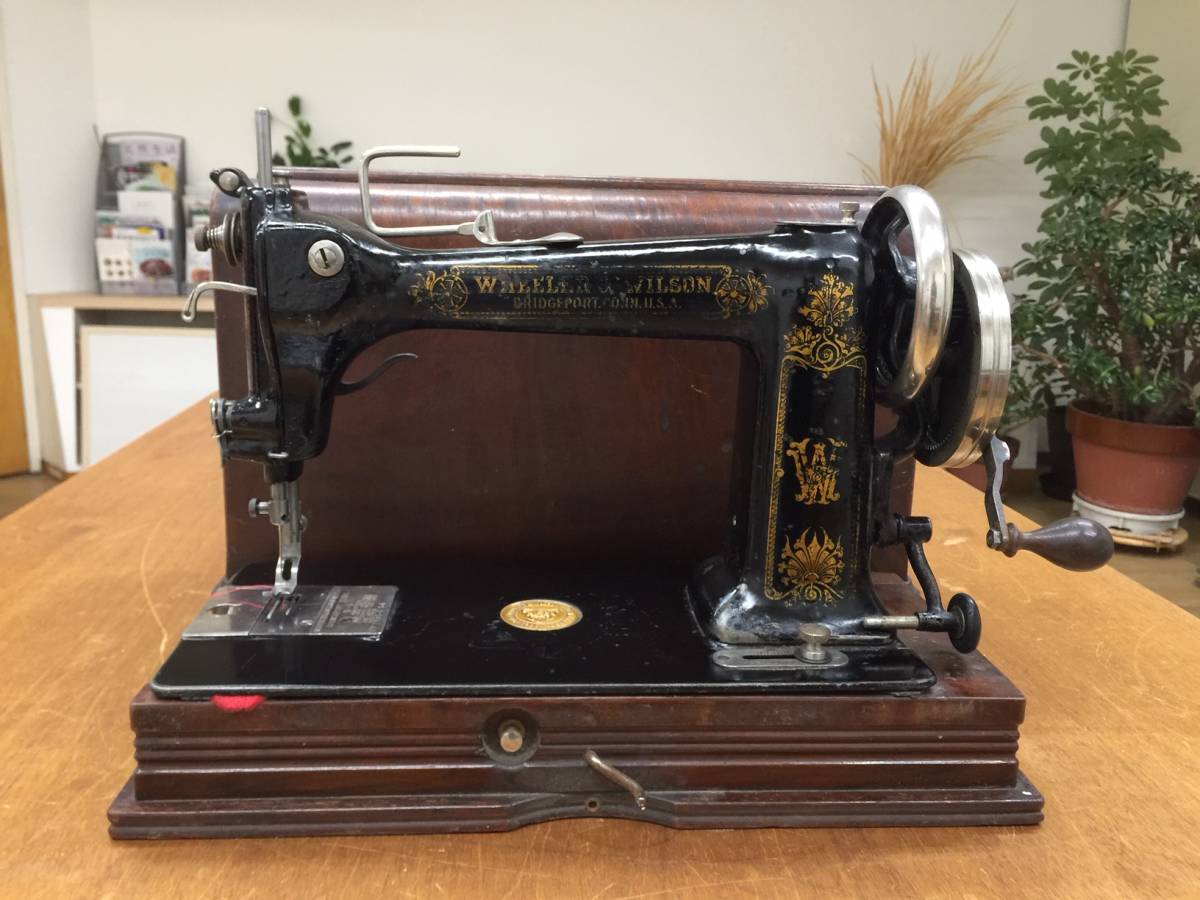 Wheeler Wilson & Sewing Machine No. 0 - and 19th century Mfg 