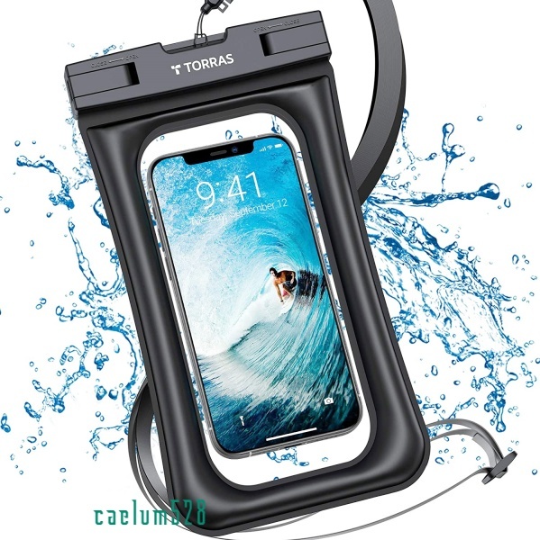 防水ケース 水に浮く 顔認証 撮影 クリア スマホ IP68認証 通話 海 IP68防水防塵 プール : 画面操作 Android ORANGA 画面