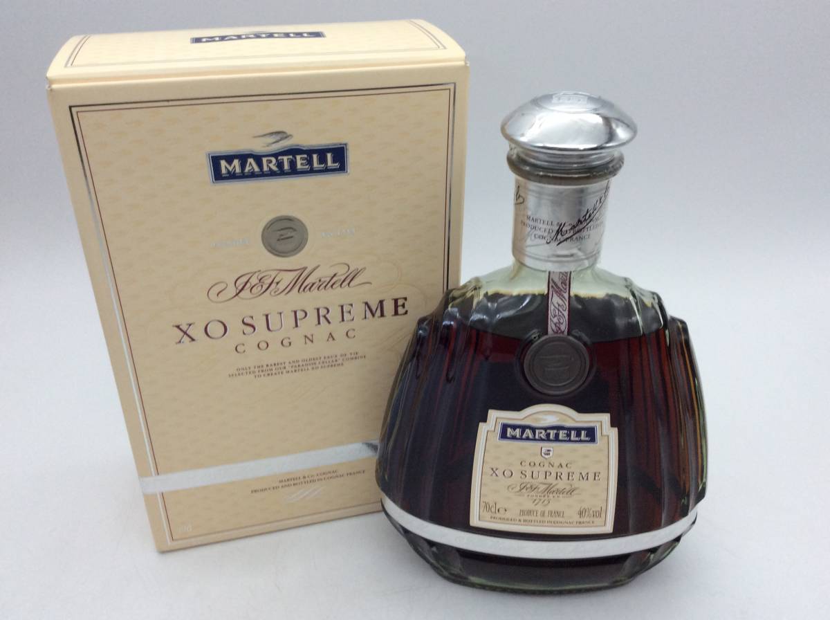 マーテルXO スプリーム グリーンボトル 箱付き （旧ボトル品