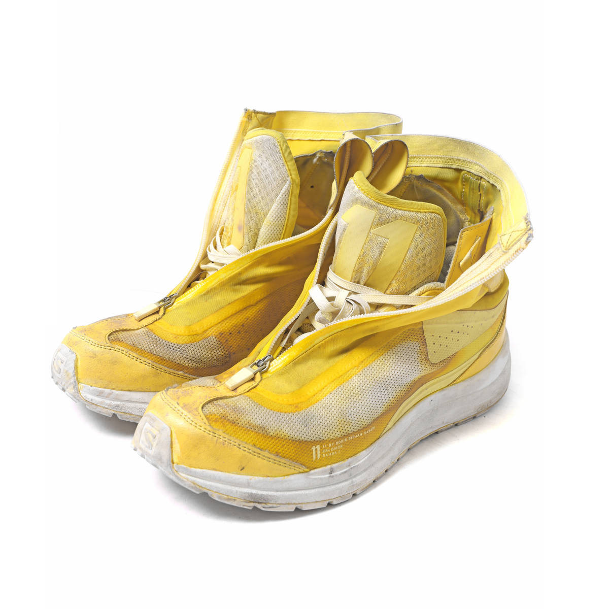 【最新作，人気SALE】 11 BY BORIS BIDJAN SABERI ボリスビジャンサベリ SALOMON "BAMBA 2 HIGH サロモン スニーカー(男性用)｜売買されたオークション情報、yahooの商品情報をアーカイブ公開 - オークファン 男性用