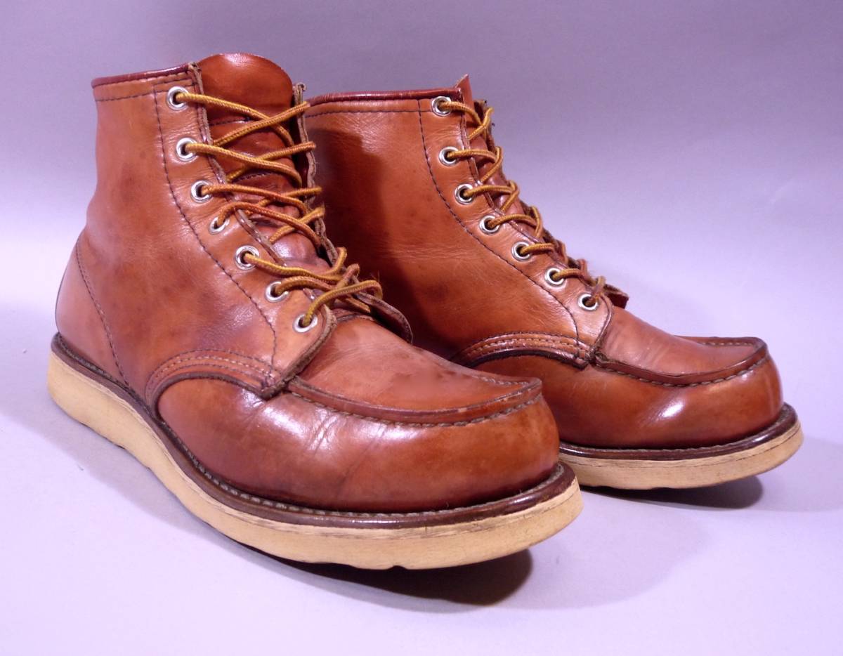 【限定SALE，人気SALE】 80年代/REDWING 幻の白犬タグ/89年製オリジナル 875 極上艶有り アイリッシュセッター 7E 奇跡的な極上品 9875ゴールドラセットオリジナル(7インチ)｜売買されたオークション情報、yahooの商品情報 7インチ