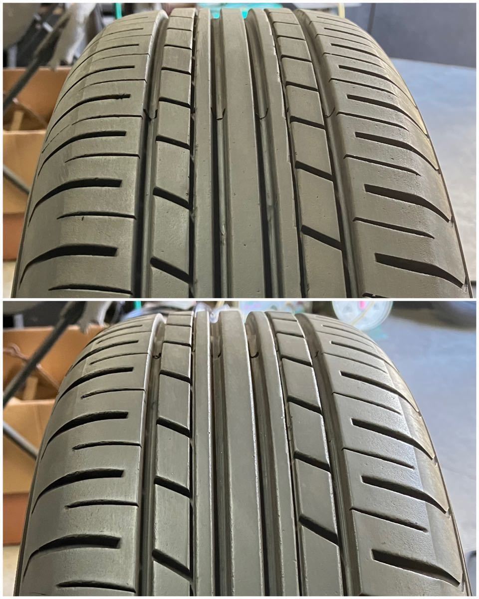 2021年製YOKOHAMA付 キューブ 175/65R15 5.5J 4穴 PCD100 ハブ径60