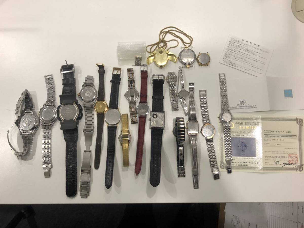 シチズン 腕時計 セイコー ジャンク カシオ まとめて SEIKO シチズン 