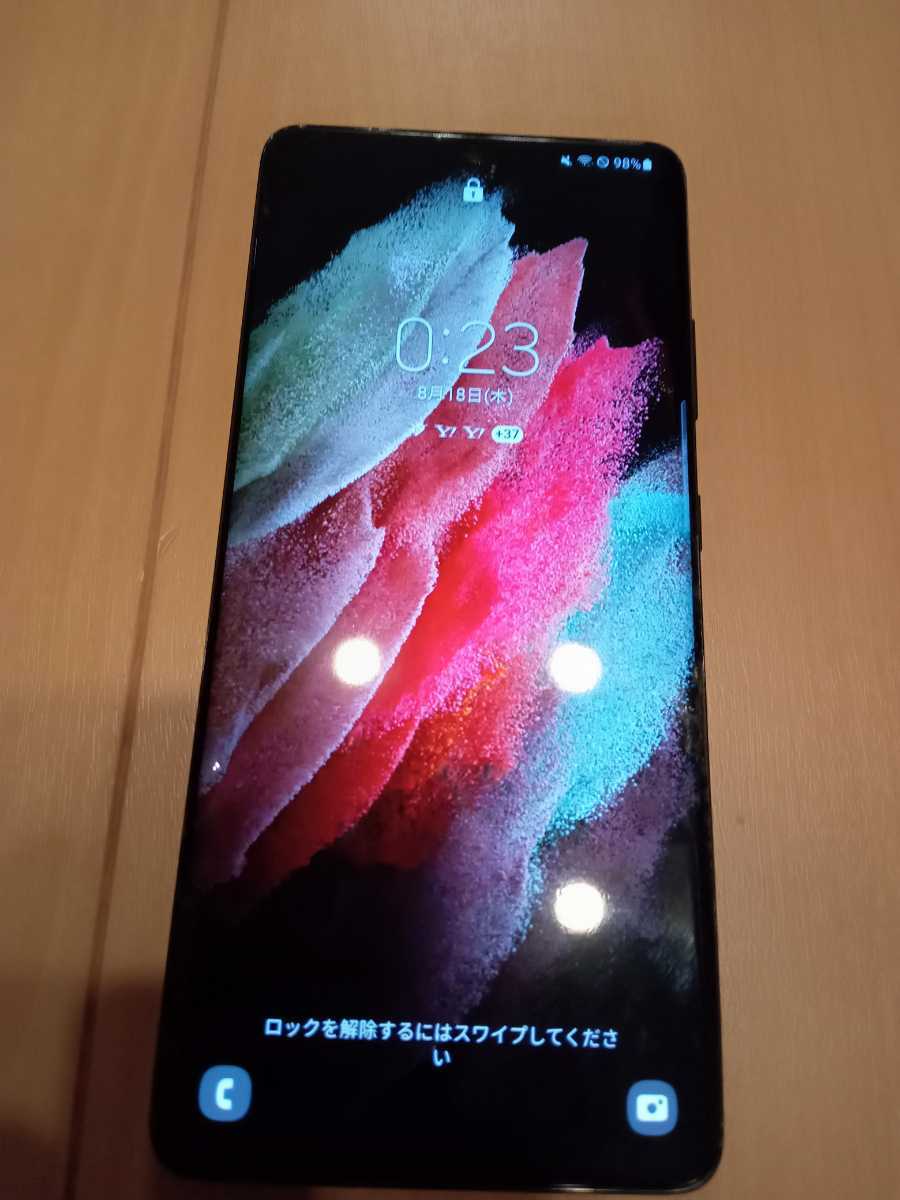 Galaxy S21 Ultra 256GB SIMフリー ブラック 韓国版 S21 Ultra Galaxy 