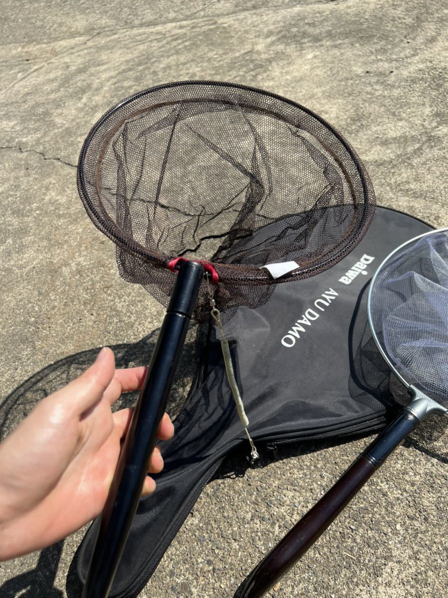 鮎タモ まとめ売り3本 RYOBI PROTARGET 競技/ Daiwa タモ / ノー  