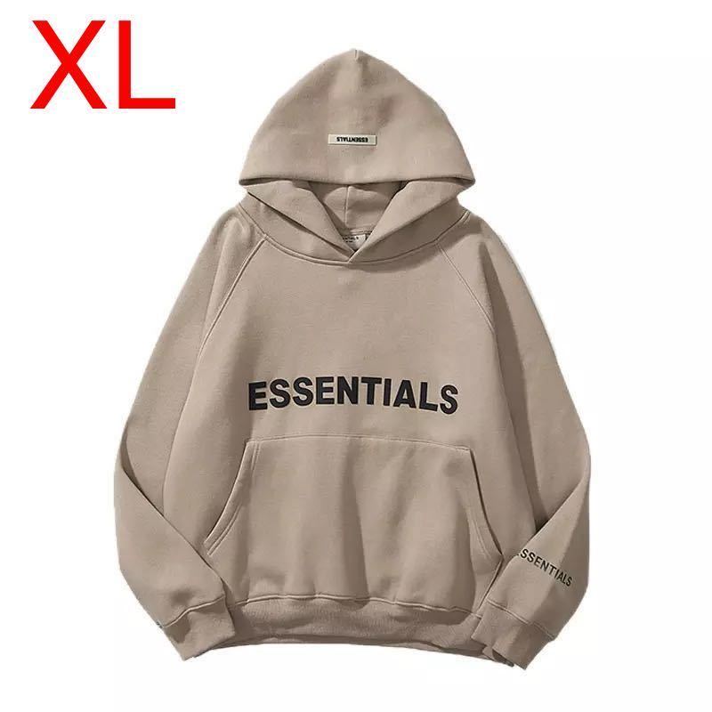 裏起毛 スウェットパーカー メンズトップス Fear of God FOG ESSENTIALS フィア オブ ゴッド エフオージー エッセンシャルズ XL