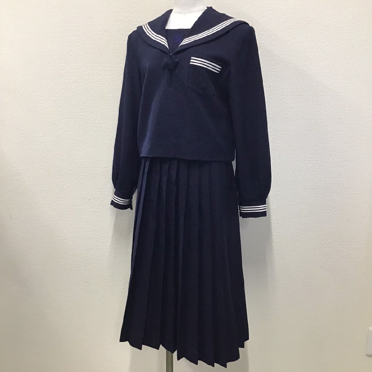 東播磨高校 セーラー服 兵庫県 (中古) O325 上下セット 3点セット ⁄旧