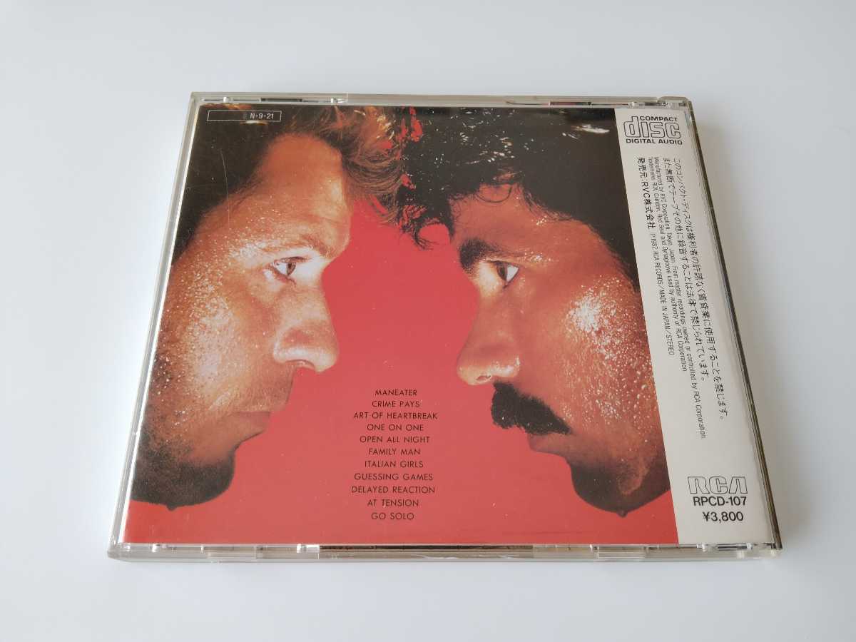 84年旧規格初期盤】Daryl Hall And John Oates / H2O 日本初CD化 RCA 
