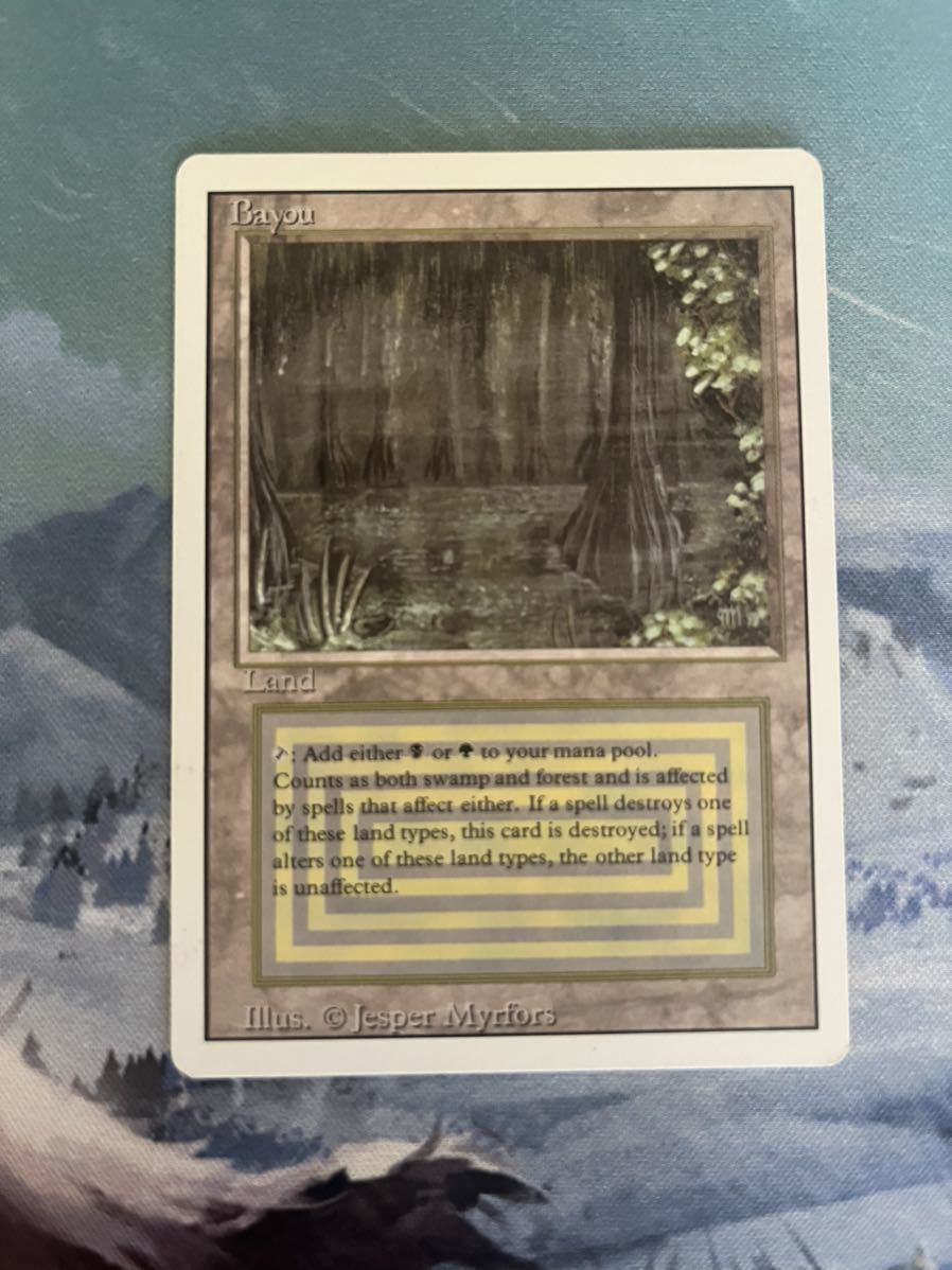 MTG 英語 bayou Bayou 3ED マジックザ ②デュアルランド U117966509
