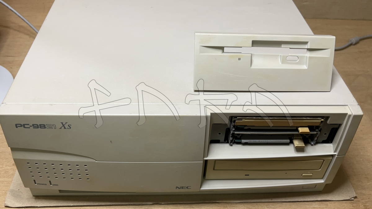 NEC PC-9821Xs/U7w・CRTモニタ・外付5\