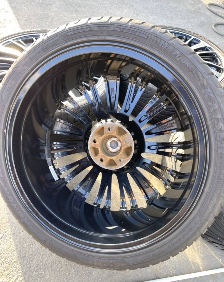 タルカス 20インチ ホイール&タイヤ アルファード エルグランド