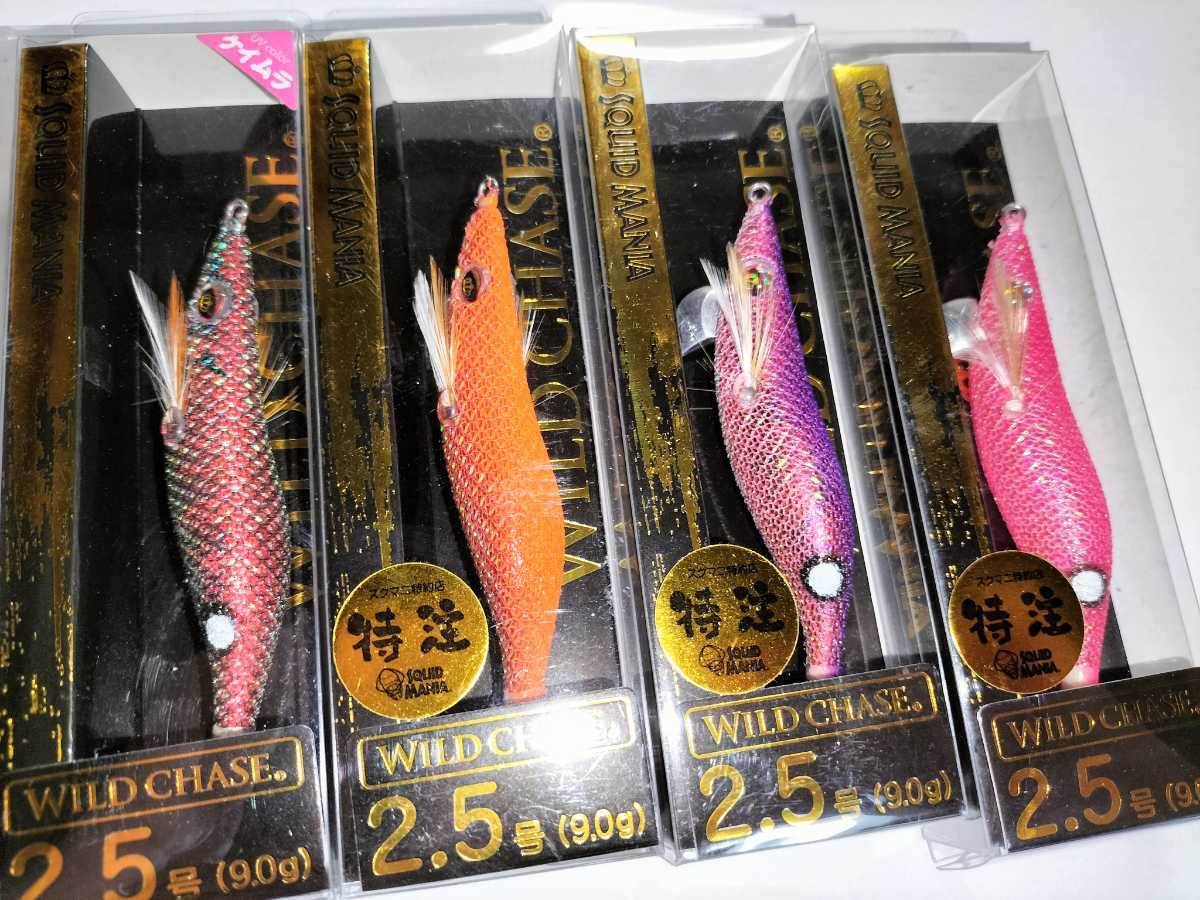 スクイッドマニア ワイルドチェイス CHASE 2.5号 WILD MANIA SQUID 