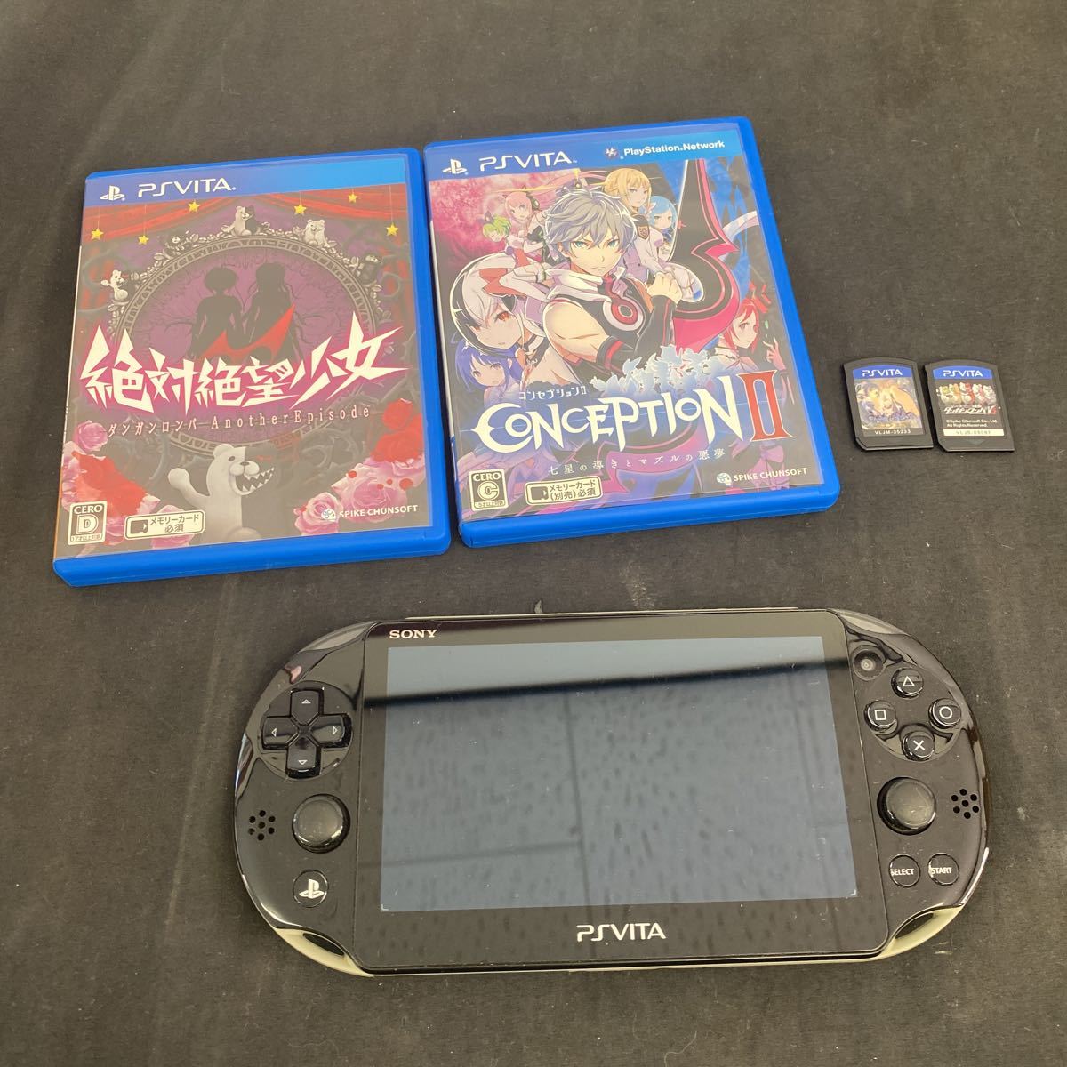 お得，高品質 PlayStation Vita 本体 PCH-2000 ブラック ソフト ダンガンロンパ 絶対絶望少女 チャイルドオブライト コンセプション 31-12(PS Vita本体)｜売買されたオークション情報、yahooの商品情報をアーカイブ公 PS Vita本体