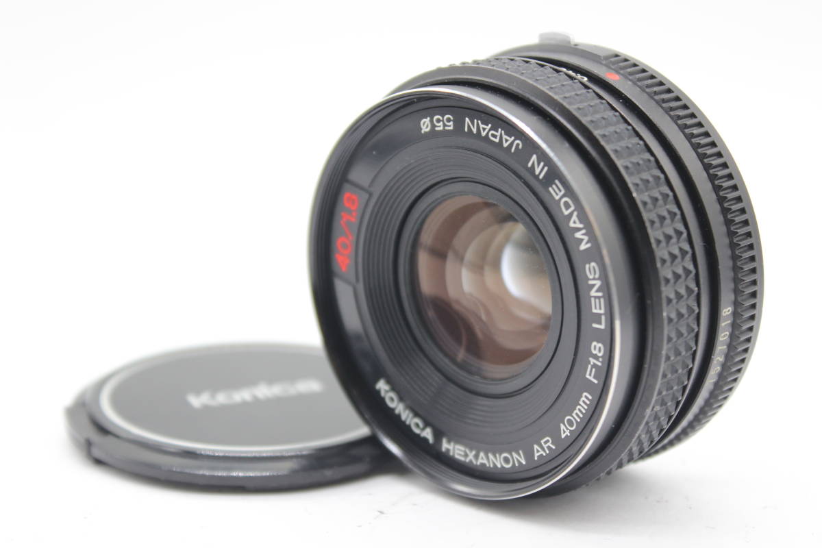 WEBストア ☆実用美品☆ コニカ Konica Hexanon AR 40mm F1.8 レンズ 7175