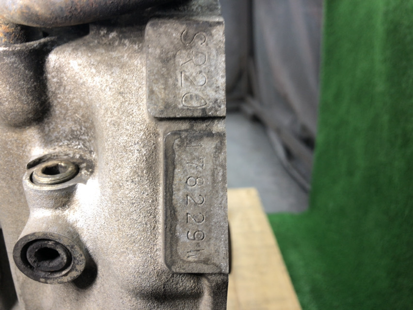 S14シルビア　SR20DET　 腰下ASSY　ブロック　６５F　OH前提_9