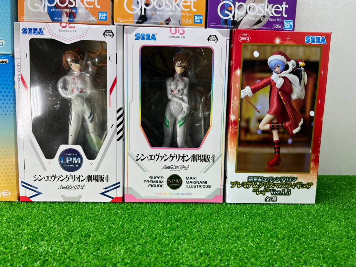 △18 エヴァンゲリオン 新劇場版 新世紀 フィギュア まとめ売 Qpos LPM