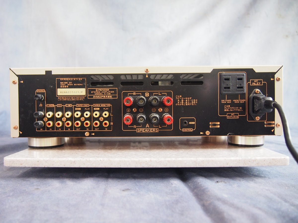 パイオニア プリメインアンプ A-D5 Pioneer PIONEER F☆PIONEER ☆中古
