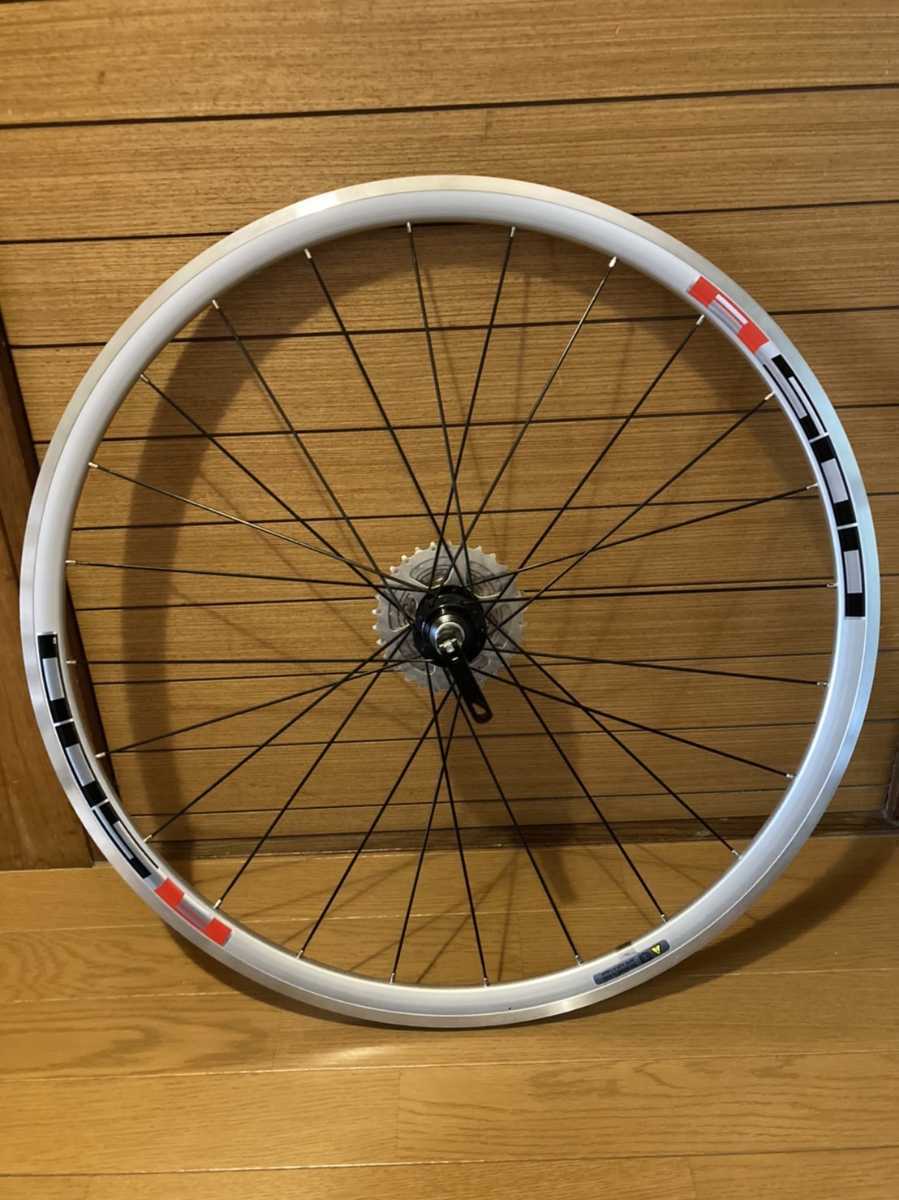 完組ホイール スプロケット付き シマノR500 前後セット チューブ2本付き