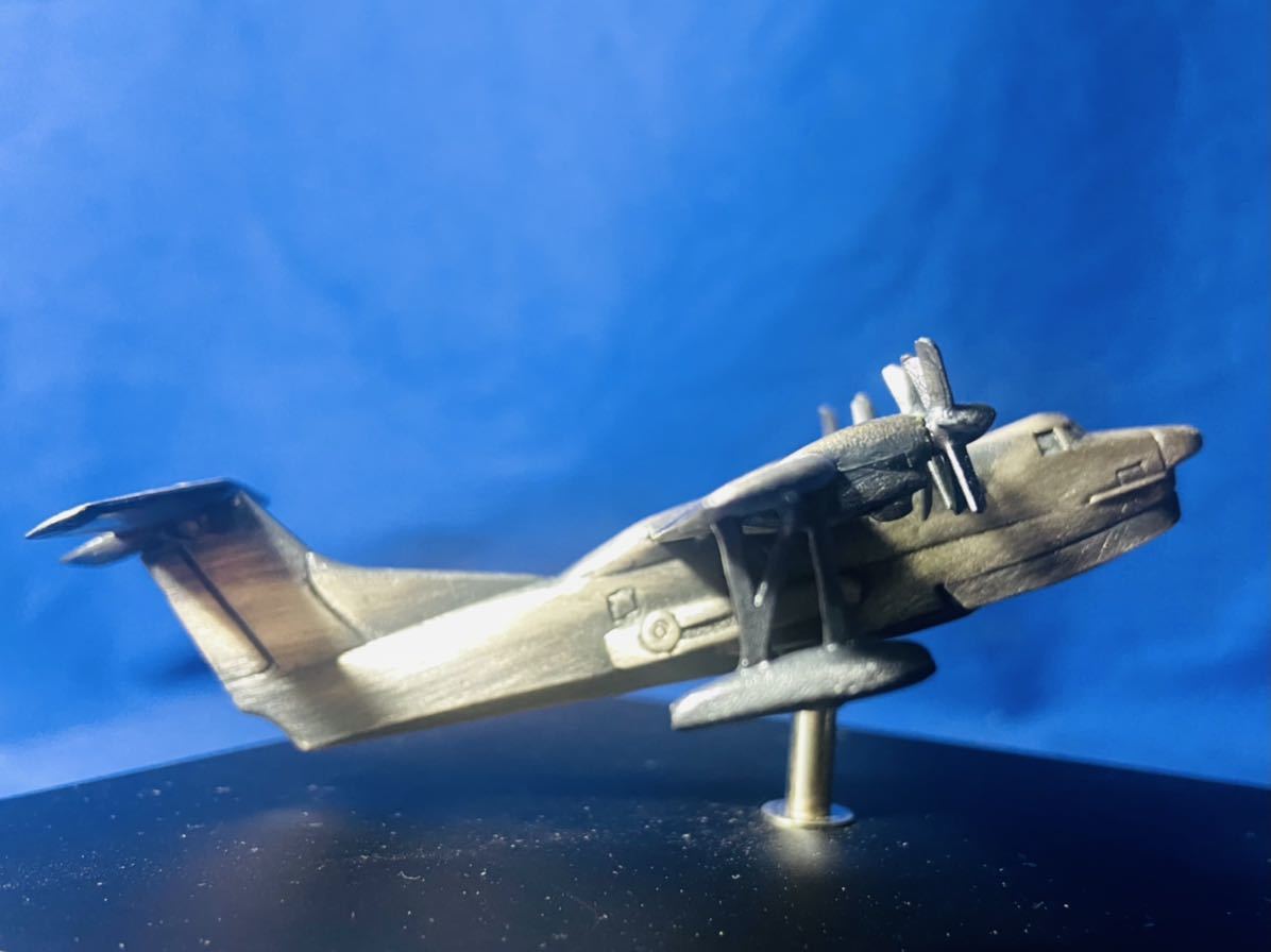 ☆希少非売品 新明和工業 US-1A改 試作1号機 納入記念 金属模型 海上