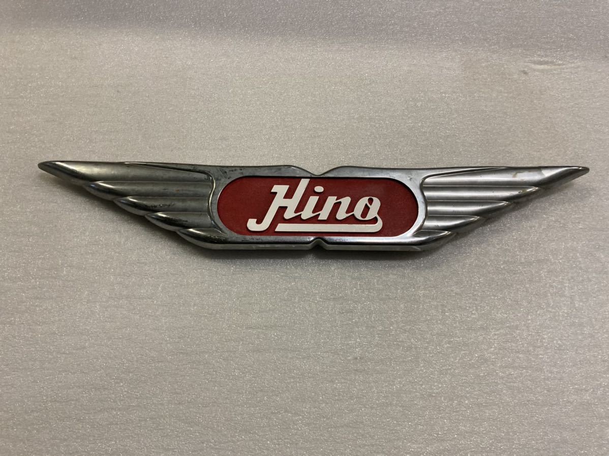 日野バスマーク中アンドン小判板改族王デコトラトラック野郎レトロ ◇日野 日野バスマークアンドン