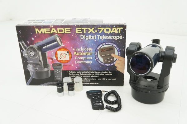 天体望遠鏡MEADE ETX-70AT Autostar♯494 難あり ETX-70AT 天体望遠鏡 