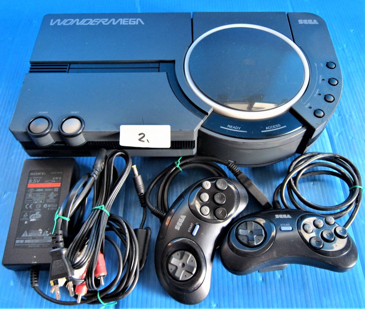 SEGA WONDER MEGA HWM-5010 中古ジャンク品 2 HWM-5010 WONDERMEGA 