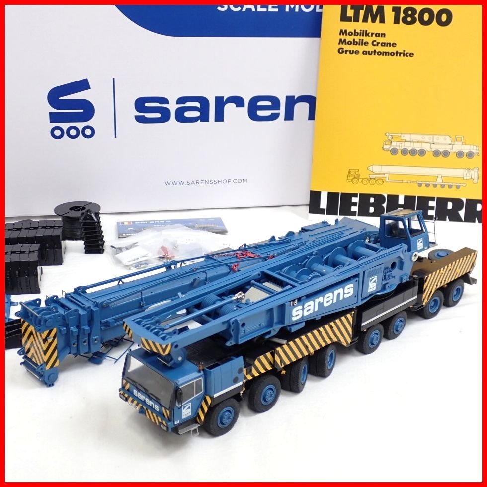 IMC Models Sarens Liebherr LTM1450-8.1 20-3076 | - Boutique en ligne de modèles de camions et d'engins de chantier