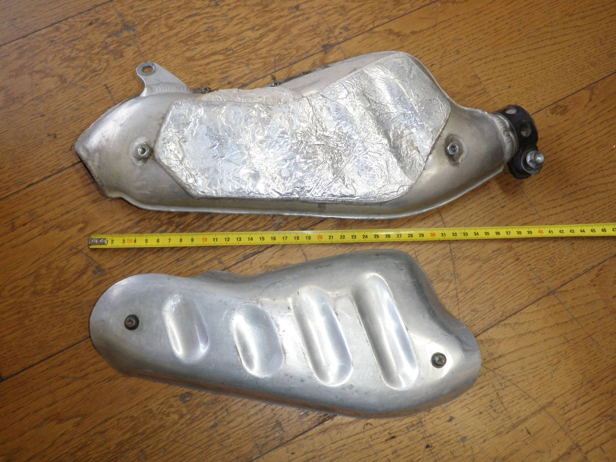 アルミサイレンサー アルミチャンバー2個 車体不明 （HRC ホンダ