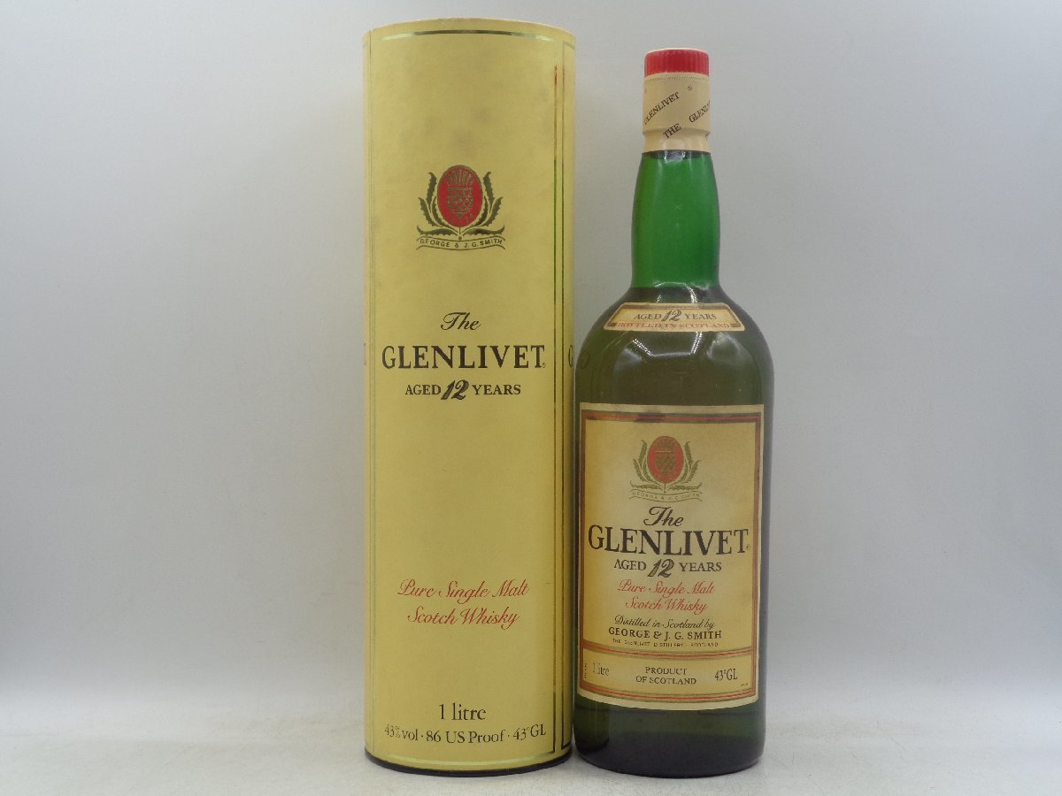 12年 グレンリベット 古酒The 古酒☆The GLENLIVET⁄グレンリベット 
