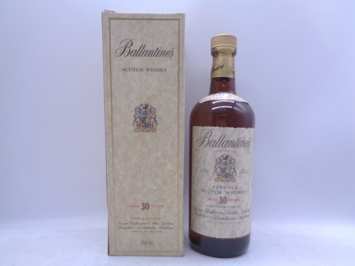同梱OK商品】BALLANTINE'S 30年 バランタイン スコッチ ウイスキー 古