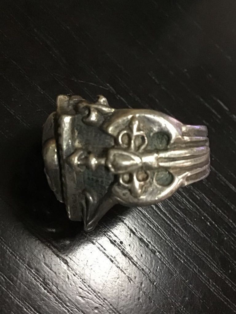 定価66，960円 レザーズ&トレジャーズ フレアデリークレスト リング 20