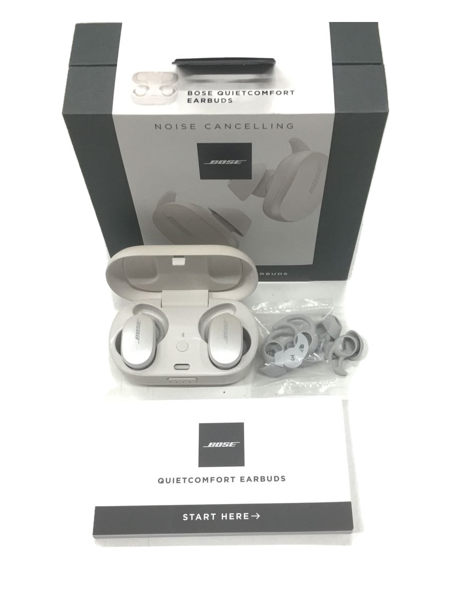 BOSE◆ボーズ/イヤホン/QUIETCOMFORT EARBUDS//カナル型 完全ワイヤレス ノイズキャンセリング QuietComfort BOSE Earbuds 再生 最長6時間+12時間 EARBUDS